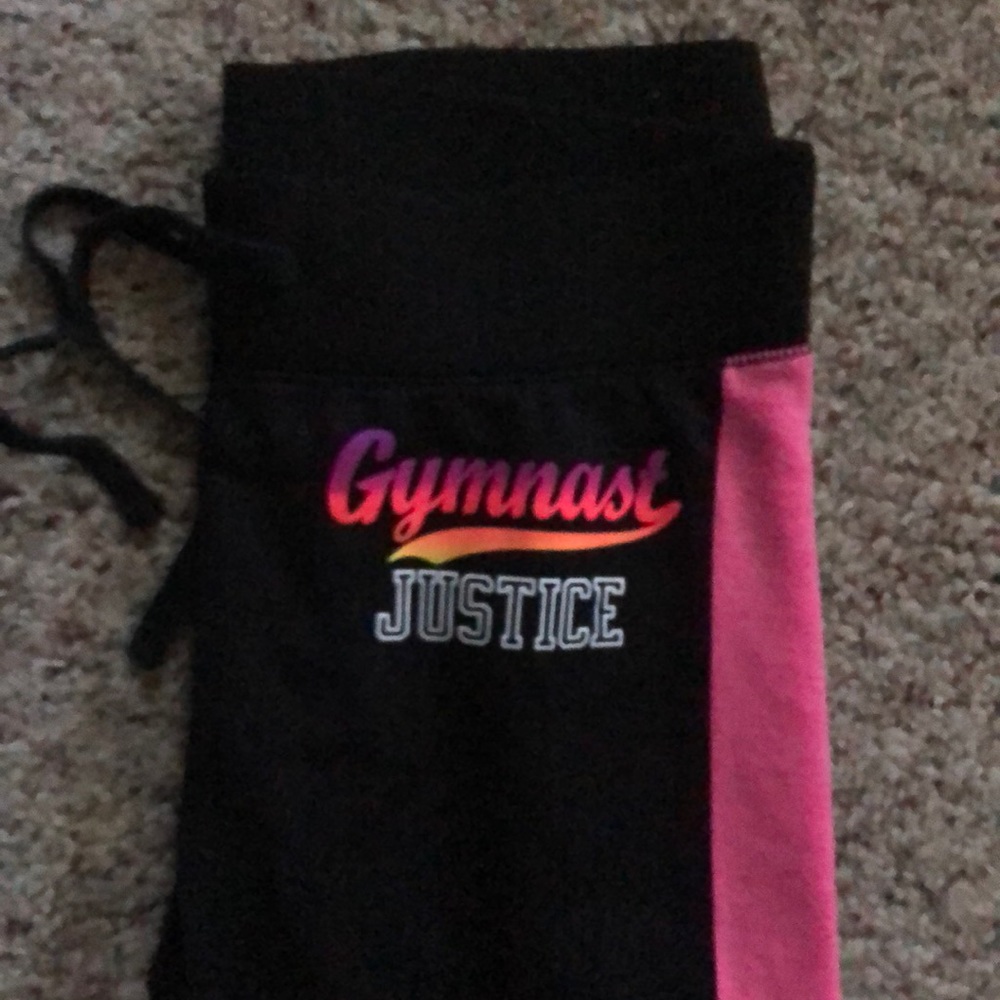 justice gymnastics joggers